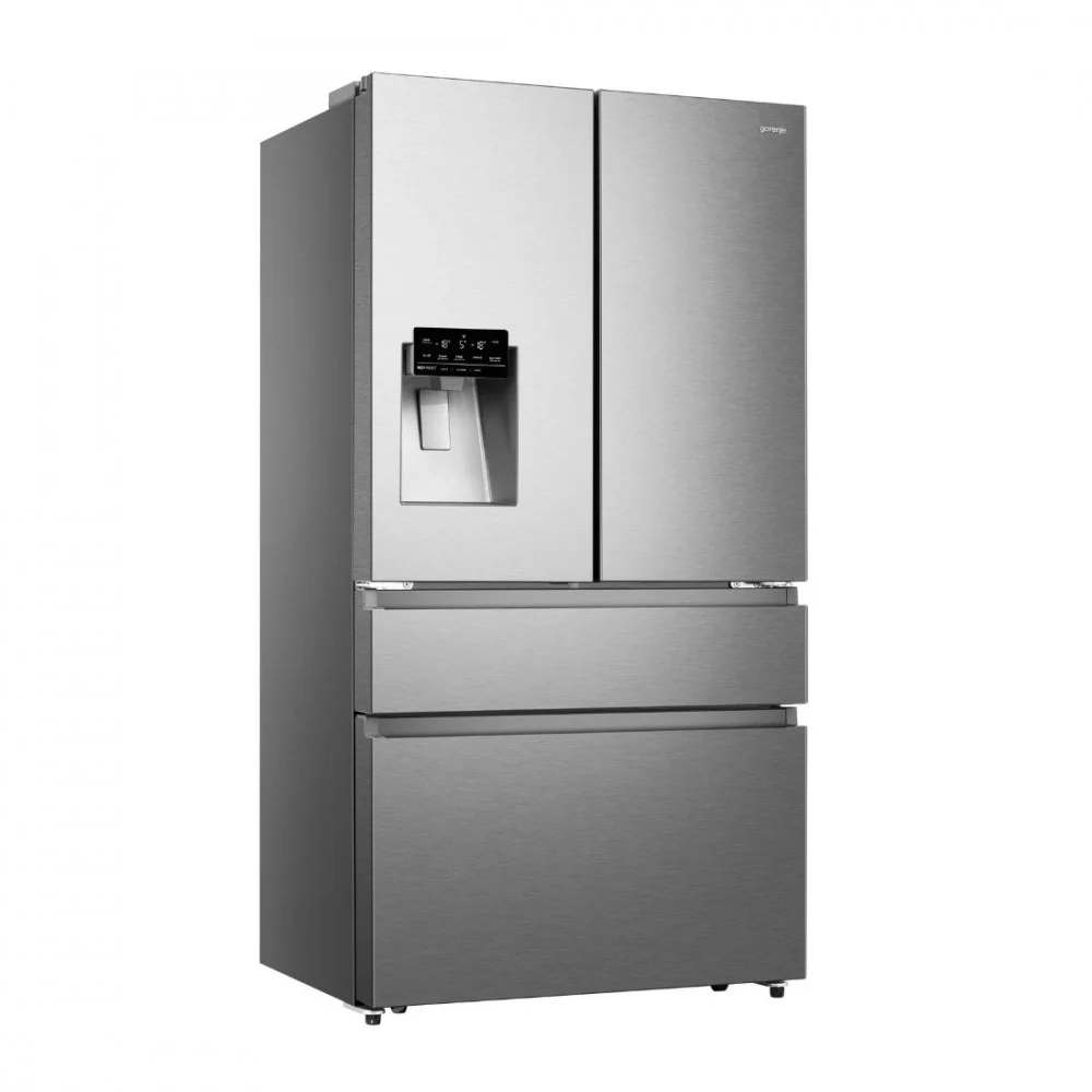 Geladeira Gorenje French door em inox